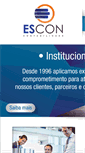 Mobile Screenshot of esconcontabilidade.com.br